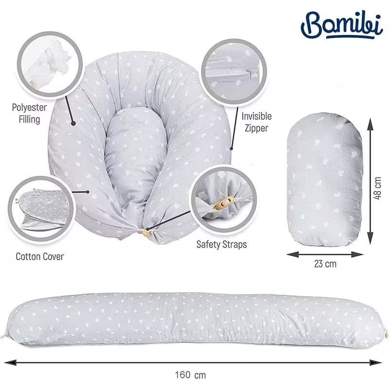 Moon Pregnancy Pillow | U Shape Maternity Body Support - Pillow