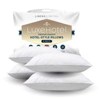 2 & 4 Pack UK Made Hotel Pillows | Soft & Firm Support - Pillow