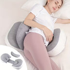 Adjustable Maternity Sleeping Pillow | Breathable Belly Support - Pillow
