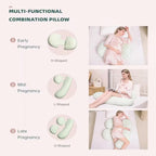 3Pcs Pregnancy Pillow 20–25cm | Full Body Maternity Comfort - Pillow