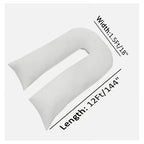 9ft U-Shaped Body Pillow | Full-Length Ergonomic Comfort - Pillow