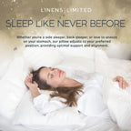 2 & 4 Pack UK Made Hotel Pillows | Soft & Firm Support - Pillow