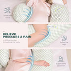 3Pcs Pregnancy Pillow 20–25cm | Full Body Maternity Comfort - Pillow