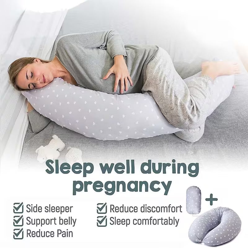 Moon Pregnancy Pillow | U Shape Maternity Body Support - Pillow
