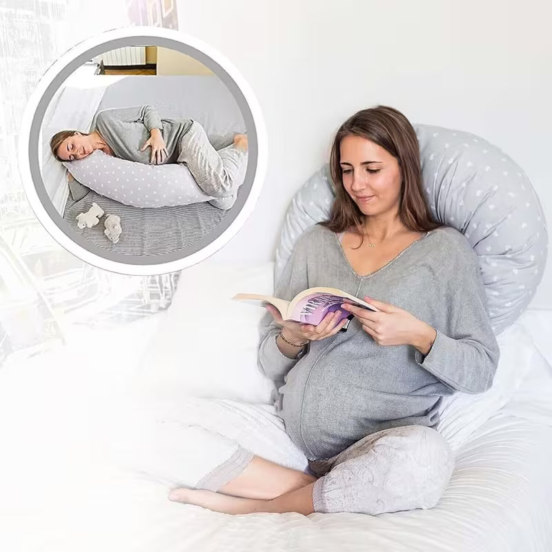 Moon Pregnancy Pillow | U Shape Maternity Body Support - Pillow