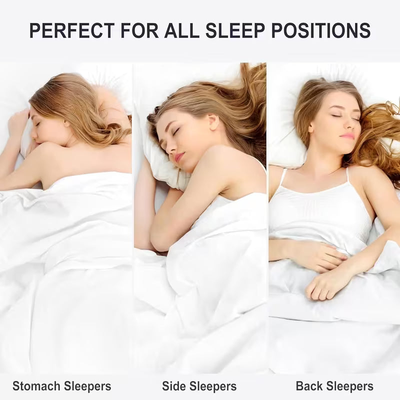 2 Pack UK Made Hotel Quality Pillows | Bounce Back Support - Pillow