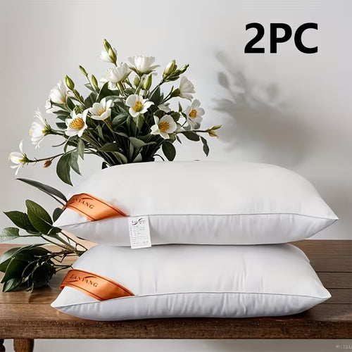 2 Pack Luxury High Pillows | 5-Star Hotel Comfort - Pillow