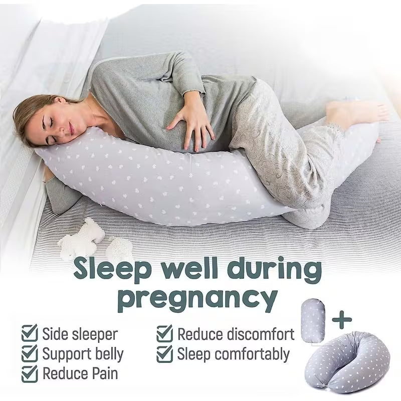 Moon Pregnancy Pillow | U Shape Maternity Body Support - Pillow
