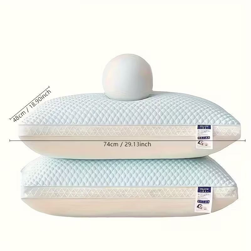 2pcs Cool Tofu Pillows | Breathable Neck & Spine Support - Pillow