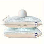 2pcs Cool Tofu Pillows | Breathable Neck & Spine Support - Pillow
