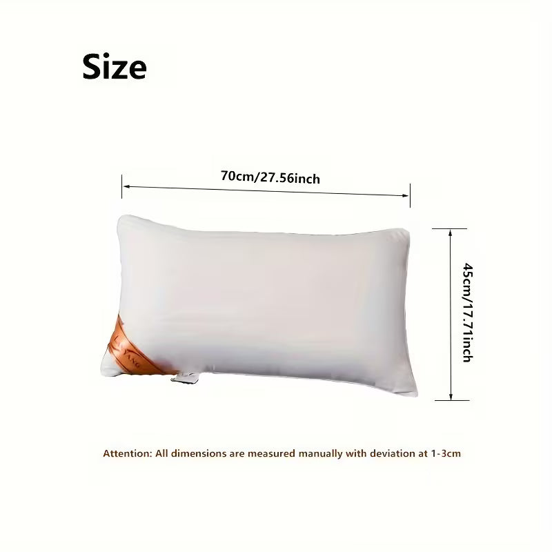 2 Pack Luxury High Pillows | 5-Star Hotel Comfort - Pillow